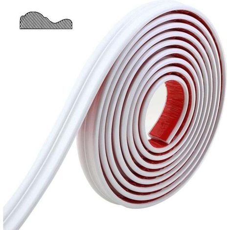 Moulure murale et cimaise Moulage de panneaux auto-adhésifs Peel and Stick Décoration d'intérieur bricolage sur le cadre de miroir de porte d'armoire, 3 m x 32 mm (1/5)