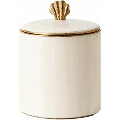 Sleek, compact cylindrical jewelry box, mini personal storage box, for shelf, table, etc. (1/5)