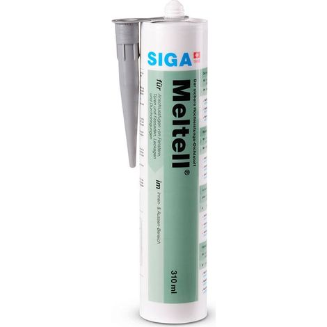 Siga Meltell 330 grey Hochleistungs-Dichtstoff 310 ml Kartusche Innen Außen (1/2)