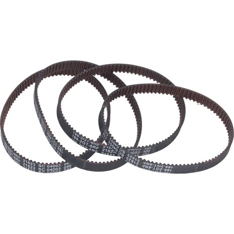 2GT-188mm-6RF Lot de 4 courroies synchrones à boucle fermée Accessoires pour imprimante 3D Convient aux mécanismes d'extrusion VORON 2.4/M4 (1/5)