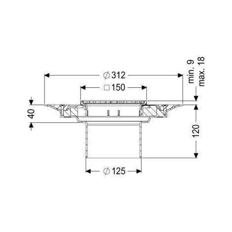 KESSEL 48206 Pièce d'adaptation Variofix