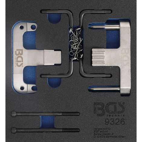 BGS Werkstattwageneinlage 1/6: Motor-Einstellwerkzeug-Satz für Mercedes-Benz / Chrysler - 9326