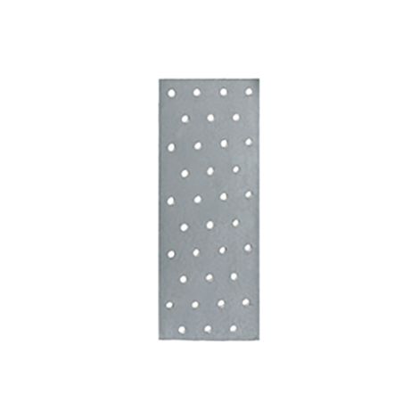 Giunto a piastra forato 40 x 120 mm.