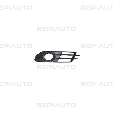 Grille de pare-choc avant gauche noire avec trou anti-brouillard Audi A6 4 (4G2-C7-4GC/4G5-C7-4GD) phase 1 2011-2014