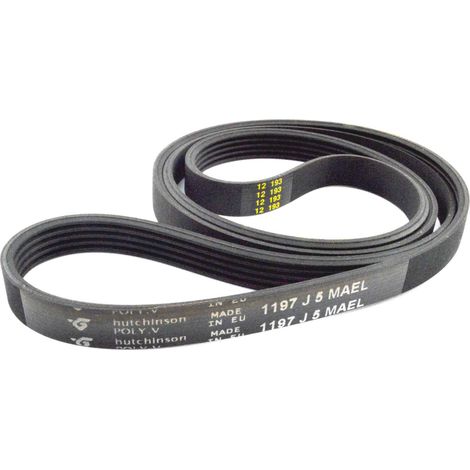 Courroie striée électroménager Hutchinson élastique 1197 PJE 5