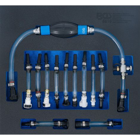 Diesel-Niederdruckkreis-Entlüftungs-Satz für Ford, PSA, Opel, Fiat, Rover, Land Rover, Renault, Mercedes-Benz 12-tlg. (1/3)
