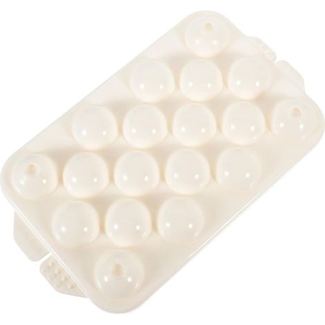 à Glaçons Rond Forme Boule Élastique 13 Cavités en Pp avec Couvercle (1/5)