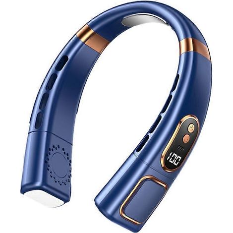 HONORNIC - Ventilateur de cou portable rechargeable USB 8000 mAh amélioré
