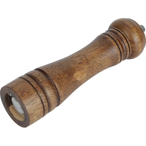 Professionelle Pfeffermühle aus Eichenholz, manuell, 20 cm (8 Zoll) (1/5)