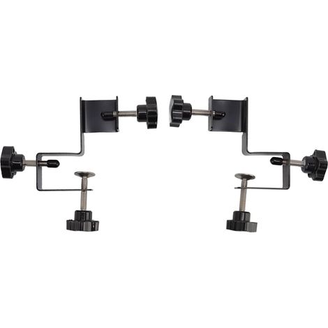 Lot de 2 pinces fixation pour tiroirs meubles (gauche et droite), (1/5)