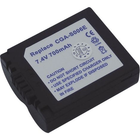 ACCUMULATEUR LI-ION 700 MAH 7.4 V POUR TV AUDIO TELEPHONIE PANASONIC - 8336594