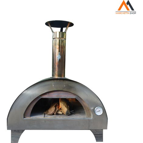 FORNO PORTATILE A LEGNA 'CLEMENTINO' cm. 72 x 50 x h 91 (est