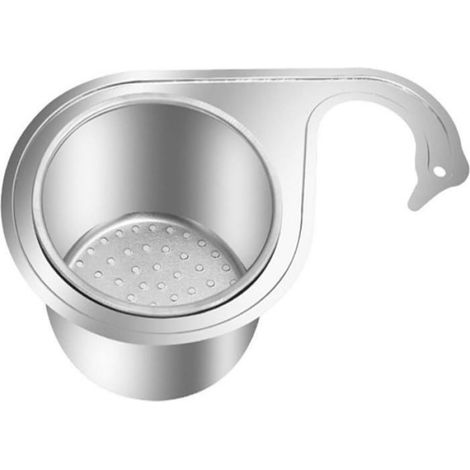 Panier Filtre Évier - Cuvette Cuisine Forme Cygne Triangle - Pour Collecte Déchets Alimentaires - 1 Pièce (1/5)