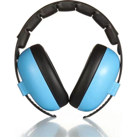 Children's Noise Cancelling Headphones Decompression Soundproofing Earmuffs (Blue) (1/5)