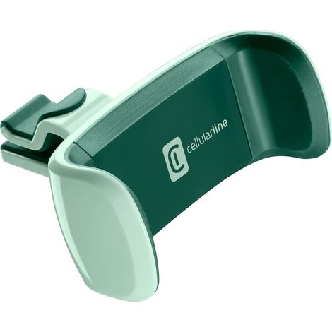 Car Holder - Universal Support Voiture pour Smartphone Ultra-coloré - Orientable à 360 ° - Fixation dans Le Véhicule au Moyen d’Un Crochet aux Grilles d’aération - Vert (1/5)
