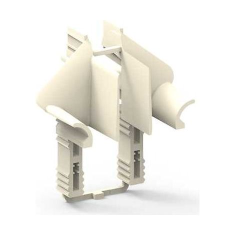 Lot de 2 tulipes de guidage pour coffre alu monobloc – Pour lame d'épaisseur 8 mm – En polymère pour rénovation volet roulant (1/3)