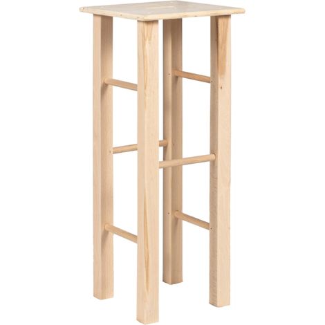 sgabello in legno di faggio "toby alto" - 30 x 30 x 70h.