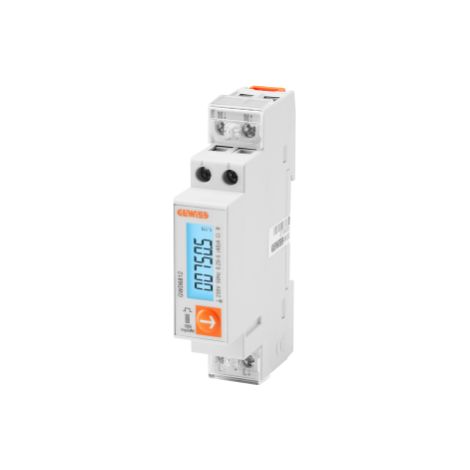 COMPTEUR ENERGIE MID MONO 40A 1M DLM MODBUS GEWISS GWD6812 (1/2)