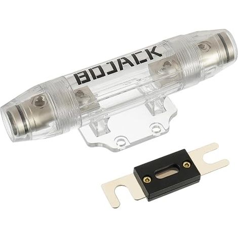 ANL Fuse Holder Fixed Inline Fuse Holder 0/2/4 AWG 0 2 4 Wire 125A with 125A Fuse (1/4)