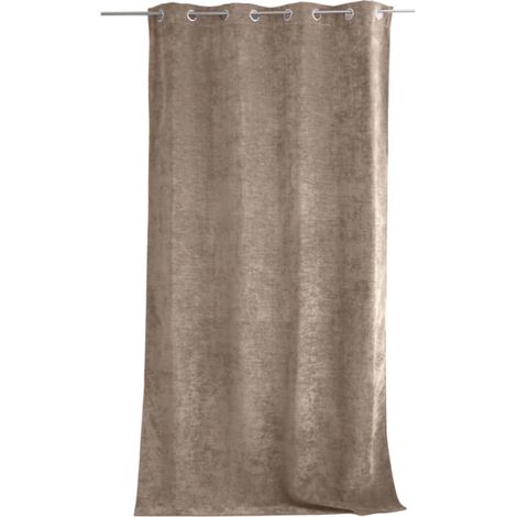 1 Rideau Thermique 140 x 260 cm Velvet Taupe