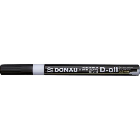Marqueur à l'huile blanc DONAU 2,2 mm - pour pierres tombales et autres surfaces