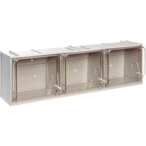 MADIA 3 CASSETTI CRISTAL BOX 600X155XH175 MM