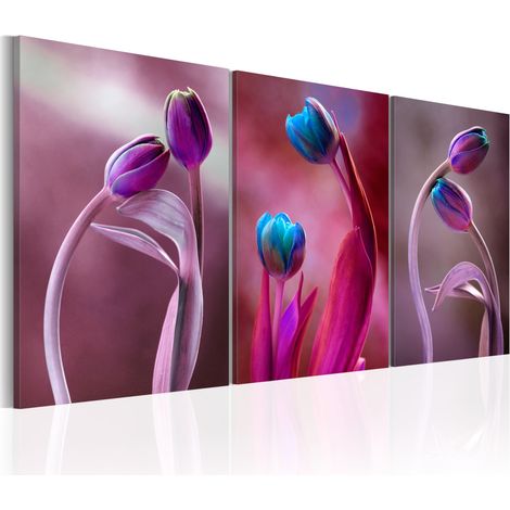 Quadro - Tulipani innamorati - 120x60 (1/4)
