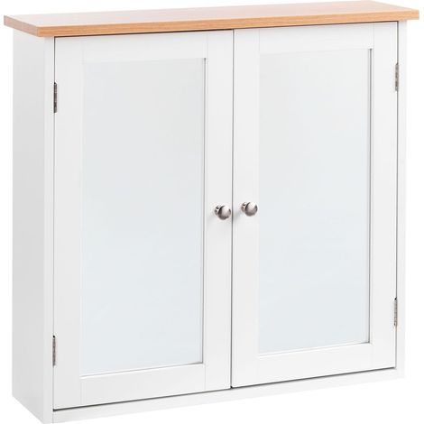 Bad-Spiegelschrank ALAMOS 65 cm 60 cm Weiß (1/5)