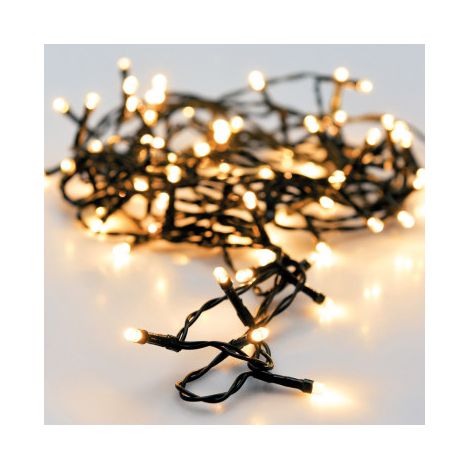 Guirnalda Multifunción 180 LEDs Blanco Cálido 220V IP44 16,5m