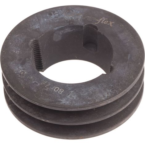 Poulie en fonte, Acier, alésage 32mm ( Prix pour 1 )