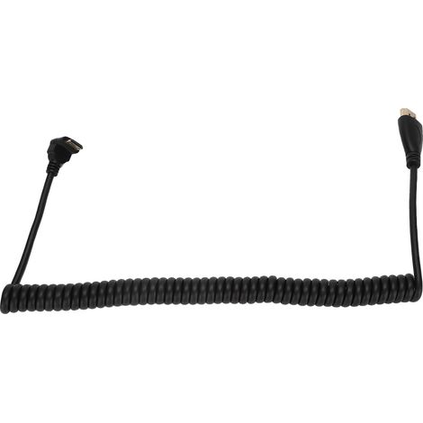 Câble ressort HDMI A vers HDMI C adaptateur vidéo audio (1/5)