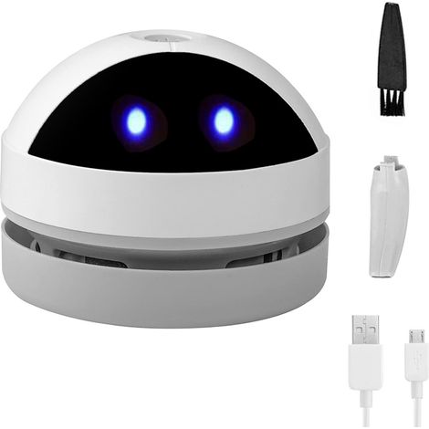 Mini aspirateur de bureau, dépoussiéreur et aspirateur de peluches portable, mignon USBAspirateur (1/5)