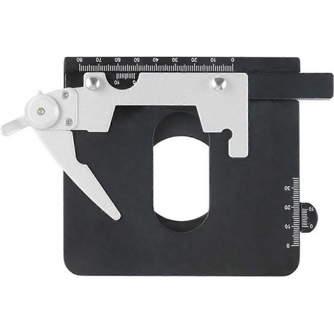 Plateforme mobile mécanique métallique à axes XY avec balance --- (1/5)