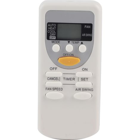 Télécommande ABS Blanche Durable pour Climatiseur, Compatible A75C2665 A75C2663 A75C2664 A75C2953 (1/5)