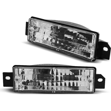 Paire de Clignotant BMW serie 3 E30 1987 a 1994 Chrome-27325812