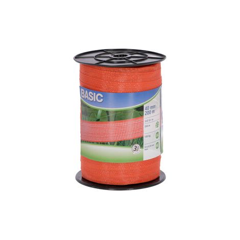 Fettuccia per Elettrorecinzioni 40 mm Rt 200 m 1,0 Rotoli