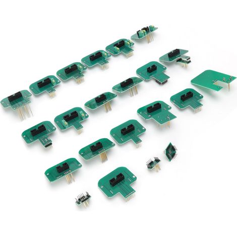 22 adaptateurs de sonde de cadre BDM LED verts, outil de réglage de puce professionnel de remplacement pour Bosch (1/5)