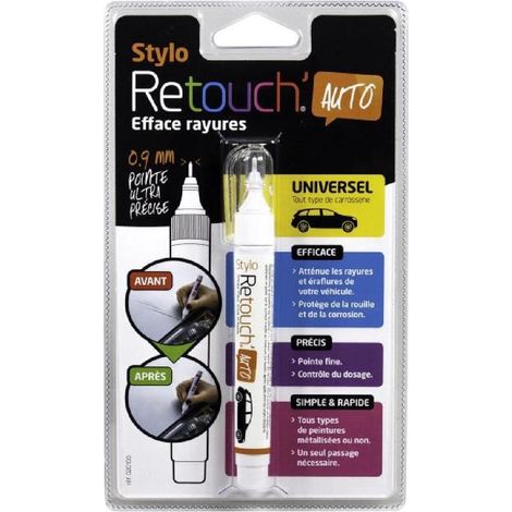CARLinea Stylo efface-rayure RETOUCH'AUTO 9ml (1/2)