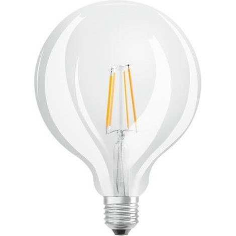 Lampadina LED variabile trasparente globo 95 mm E27 1521 Lm 100 W bianco neutro, OSRAM OSRAM
