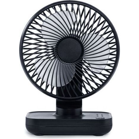 Mini-Tischventilator, leiser USB-Ventilator, 4000-mAh-Akku, 4 Geschwindigkeitsstufen, tragbarer Tischventilator für Zuhause, Büro und Reisen (1/5)