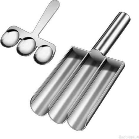 Distributeur de boulettes de viande - Acier inoxydable - Poignée confortable - Triple Tube - 1 pièce (1/4)