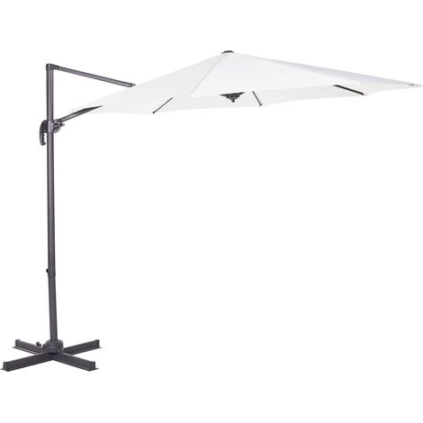 Ombrellone da giardino bianco sporco ø 300 cm Savona (1/5)