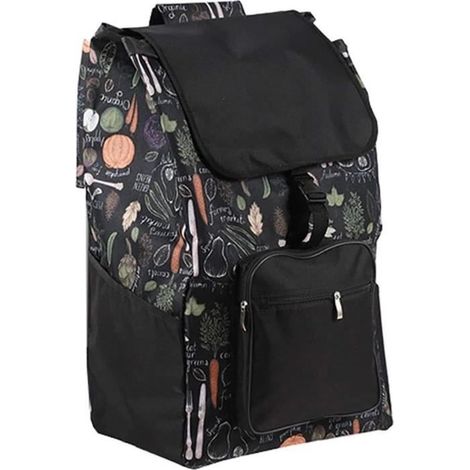 Sac De Remplacement De Chariot À Main - 48L Sac De Rechange pour Caddie, Sac De Rangement Étanche en Tissu Oxford, Sacs De A201 (1/4)
