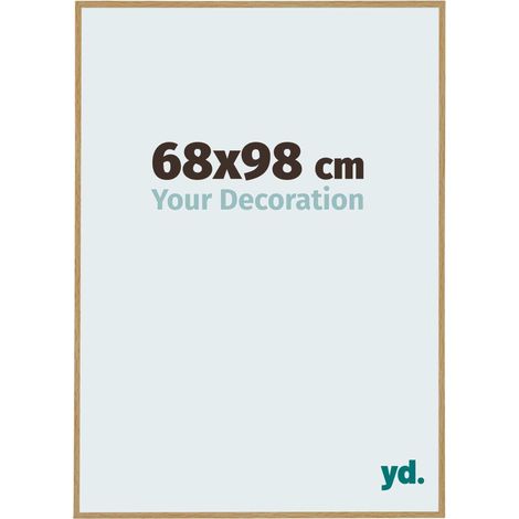 yd. - Cadre photo 68x98 - Hetre Clair - Plastique - Evry