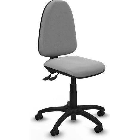 Silla de oficina piqueras y crespo gris claro confort espuma
