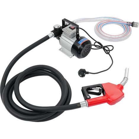 Electric Diesel Transfer Pump 220V 550W 60L/min, Fuel Transfer Pumps with Self-Priming & Filter, Diesel Pump for Most Diesel Vehicles (1/5)