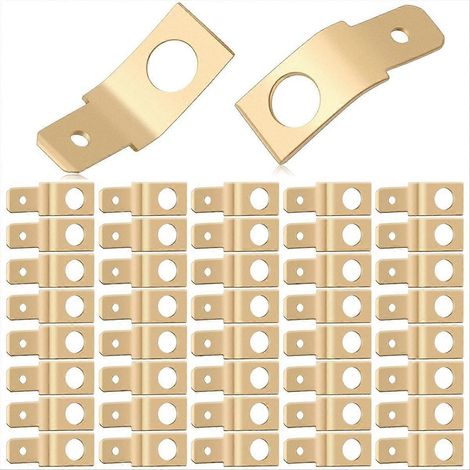 Lötloser Schraubverbinder, 6,35 mm Stecker, 50 Stück, unisolierter Schnellanschlussadapter (1/5)