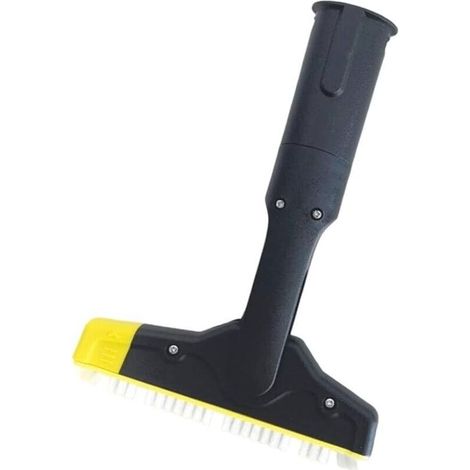 Brosse de Nettoyage à Vapeur pour Joints de Carrelage Ciment - Accessoire Compatible SC1 SC2 SC3 SC4 SC5 avec Tête Remplaçable et Articulation Flexible (1/4)