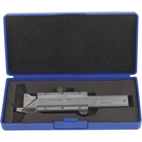 Righello per smussatura Righello per smussatura Calibro in acciaio inox Calibro 0-50mm (1/4)