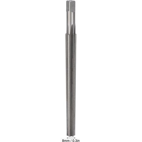 1:50 Maschinenreibahle, Reibahle mit geradem Schaft aus Schnellarbeitsstahl, Spezifikation 8 mm. (1/5)